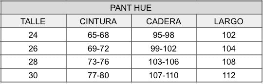 PANT HUE