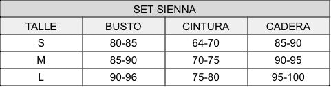 SET SIENNA