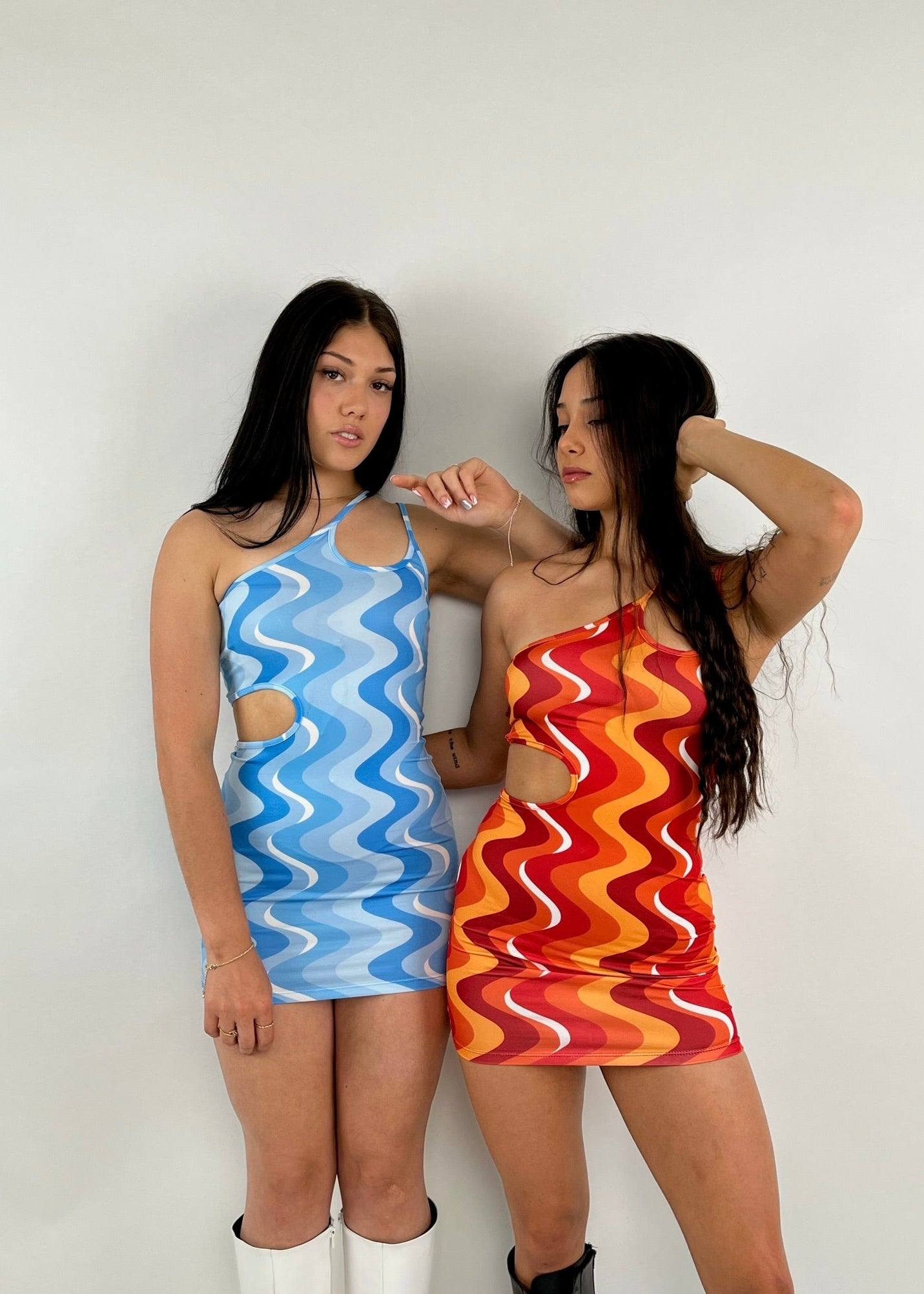 Vestido waves