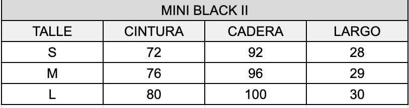 MINI BLACK II