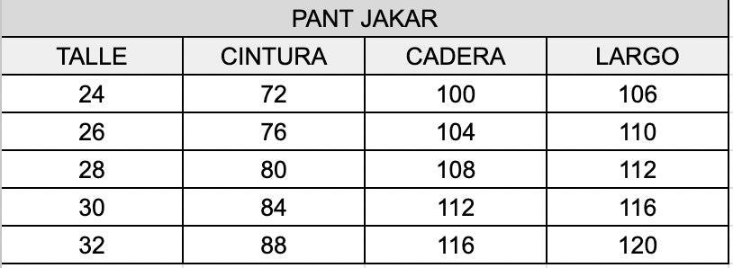 PANT JAKAR