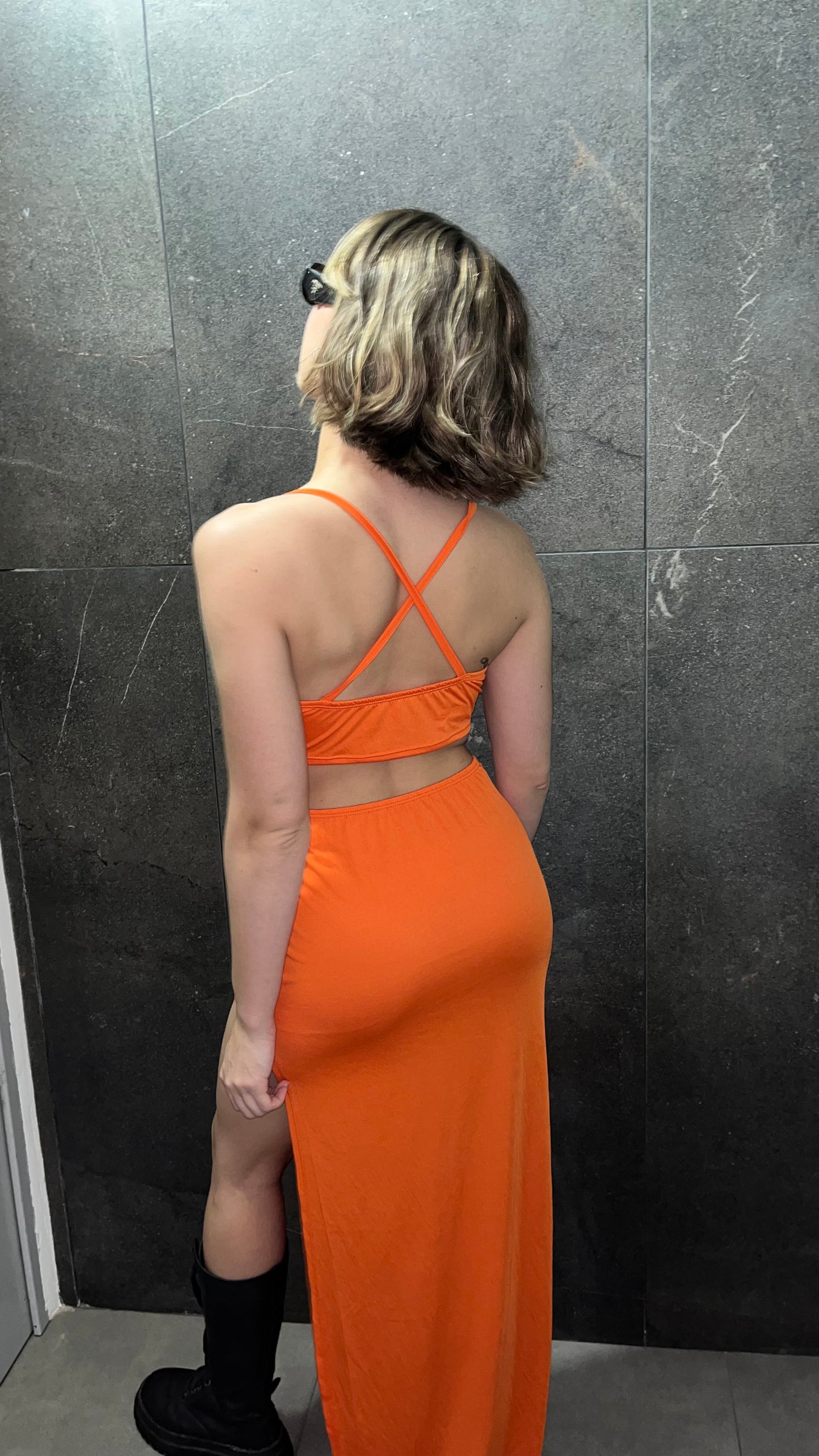 Top Rumi Naranja